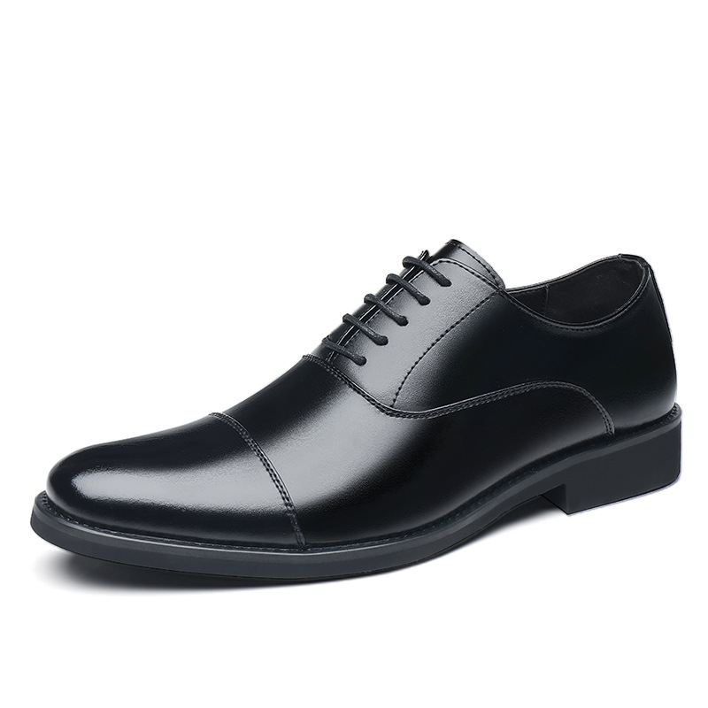 Britiske Mænds Formelle Lædersko Læder Spidse Sko Groom Bryllup Business Casual Herresko