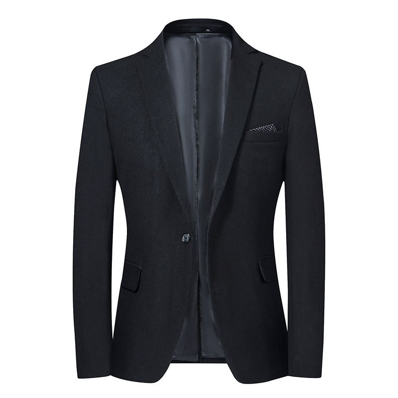 Sæt Mænds Professionelle Groomsmen Bryllup Business Formel Jakke Slim Afslappet Lille Jakkesæt Mænd